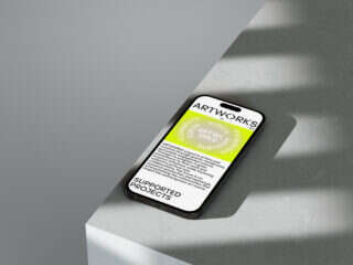 Artworks - Mobile mockup