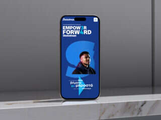 Empower Forward - Mobile mockup