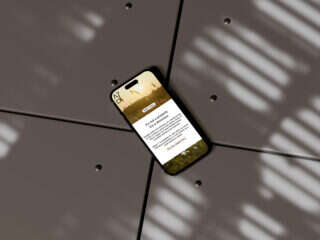 Lageri - Mobile mockup