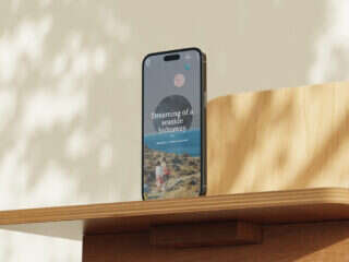 Phos Villas - Mobile mockup