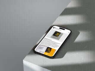 Stathis Mitropoulos - Mobile mockup