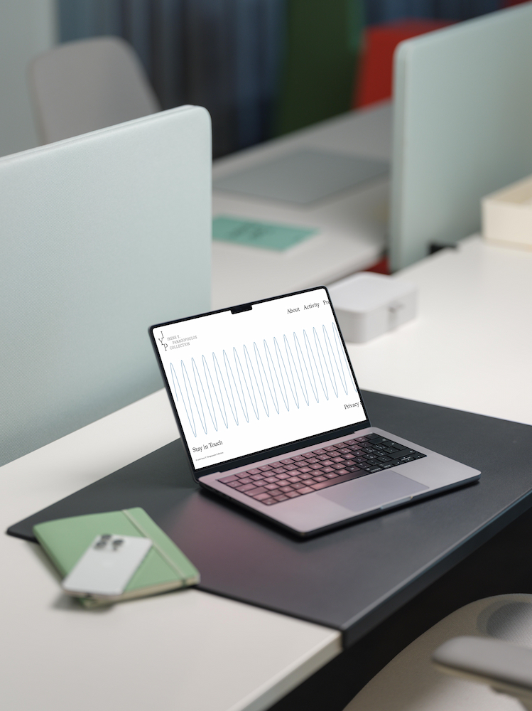 IRENE Y. PANAGOPOULOS COLLECTION - Desktop mockup