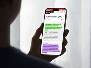 Refugee Support Aegean - Mobile mockup